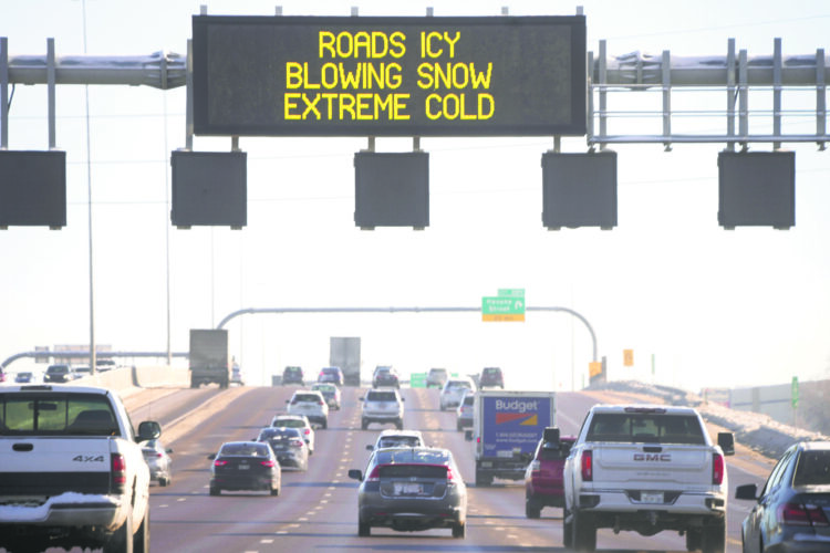 High winds, subzero cold sock Valley and nation